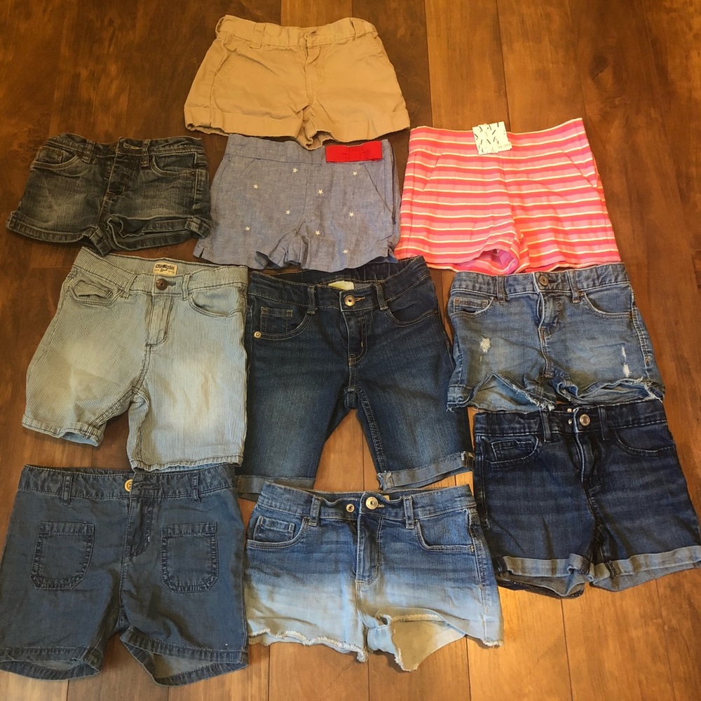 NAME BRAND GIRLS SIZE 6 SHORTS